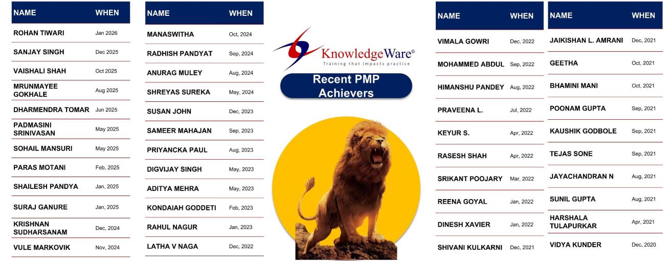 PMP Achievers 