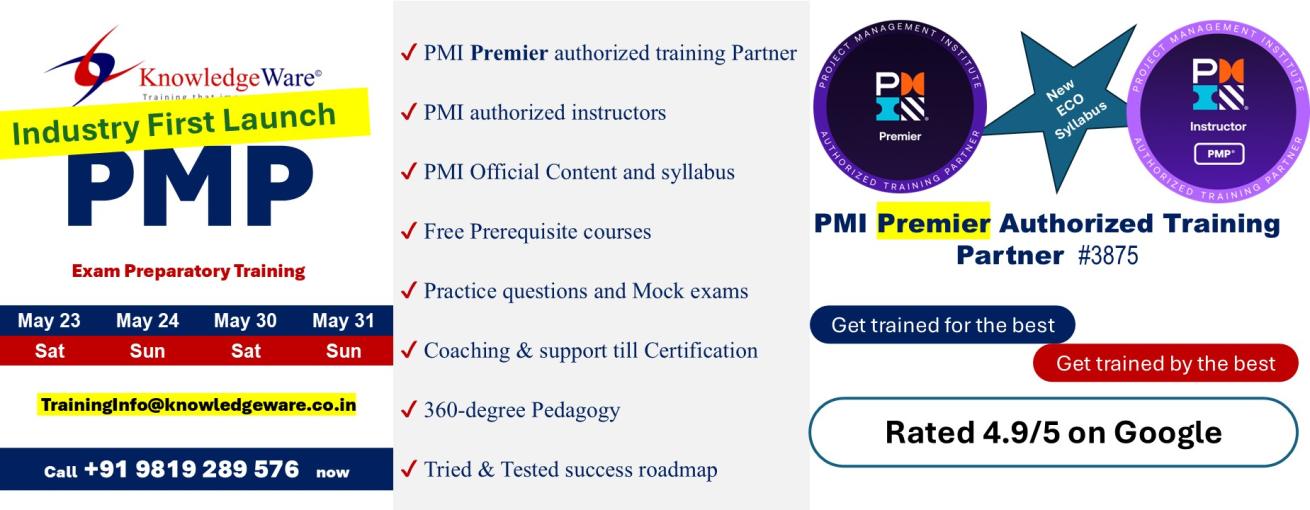 PMP May 2026 Training Program