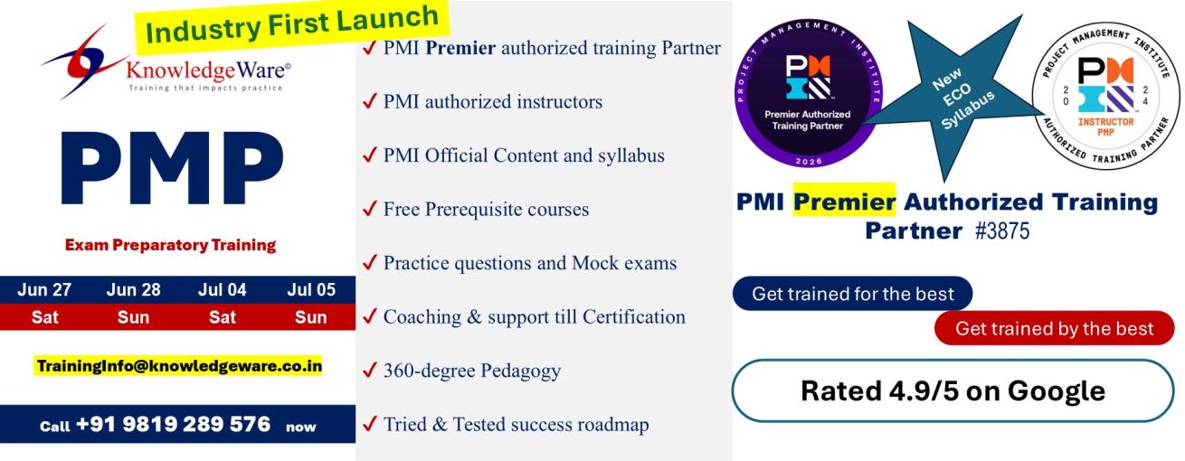PMP June 2028 Training Program